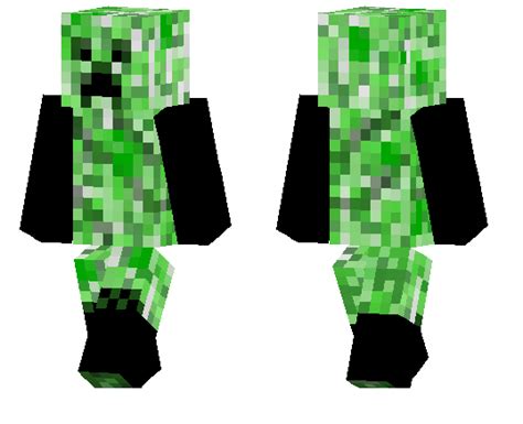 Minecraft Creeper Skin Pattern