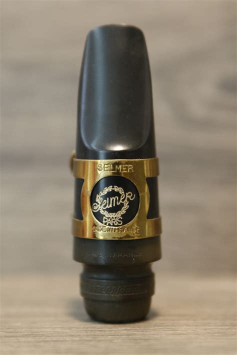 Selmer Paris Short Scroll Shank Soloist C Tenor Saxophone Mouthpiece