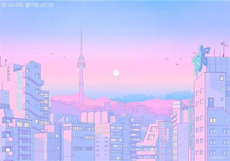 Pink Anime Aesthetic Desktop Wallpaper Hd - Ghim Tren Anime - Martina ...