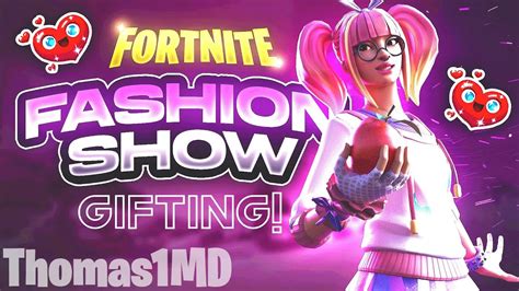 FORTNITE SEASON 5 FASHION SHOWS LIVE GIFTING WINNERS HIDE AND SEEK