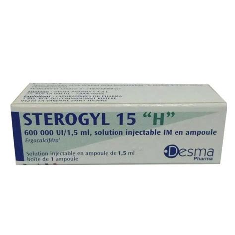 Sterogyl 15 H 600 000iu 1amp VitaZone