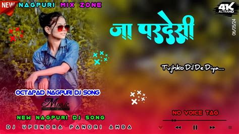 New Nagpuri Dj Song Ja Pardesi Vinay And Priti Barla No Voice