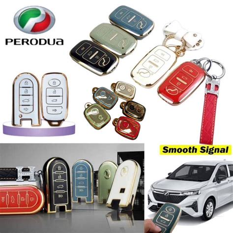 NEW Perodua AXIA 2023 BEZZA ALZA ARUZ ATIVA VIVA MYVI Key Cover