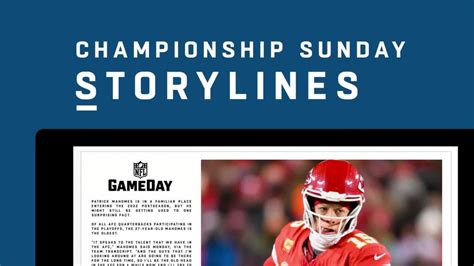 Championship Sunday storylines | 'NFL GameDay Morning'