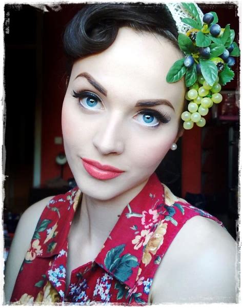 Idda Van Munster Aida Apo Pin Up Beautiful Hair Beauty