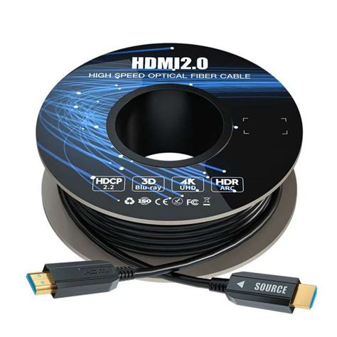 K Hdmi Fiber Optic Cable Ft Hdmi Cf