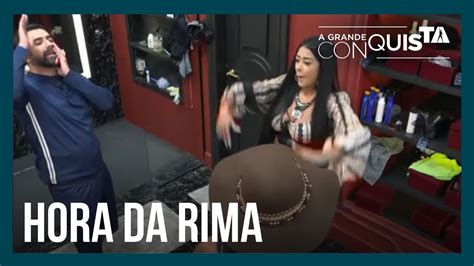 Rima Da Madrugada Janielle Bruno E Medrado Se Divertem Em Batalha De