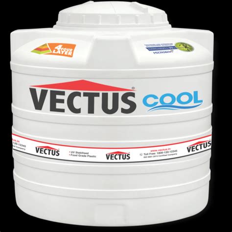 VECTUS WATER TANK 1100 LTRMODL COOL 4 LAYER At Rs 9000 Litre