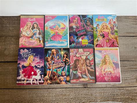 Vintage Barbie Dvds You Choose Fairytopia Mermaidia Rapunzel