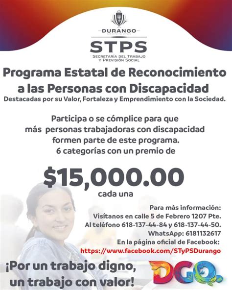 Lanzó STyPS convocatoria para el Programa Estatal de Reconocimiento a