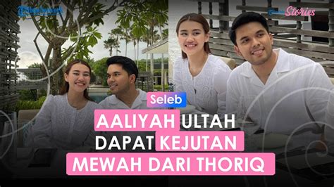 Aaliyah Massaid Ulang Tahun Ke Dapat Kejutan Romantis Dan Mewah