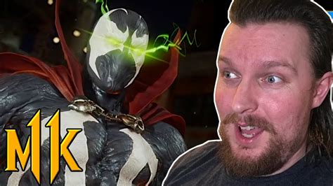 Spawn Gameplay Trailer Reaction MK11 - YouTube