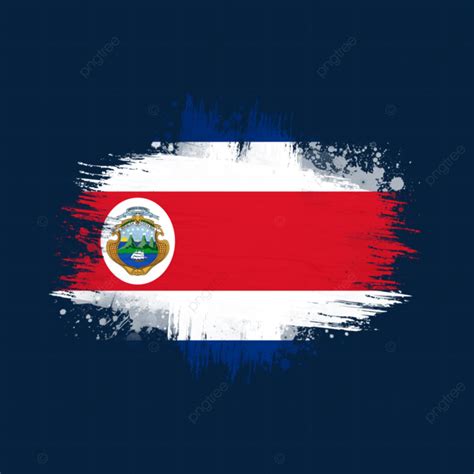 Flag Of Costarica Costarica Flag Country Png Transparent Clipart