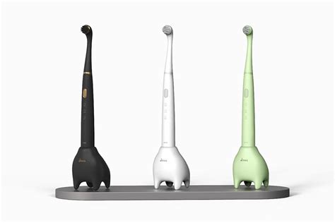 These Dinosaur Inspired Electric Toothbrushes Make Brushing Teeth A Fun