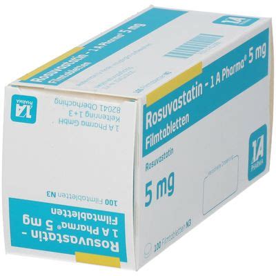 Rosuvastatin A Pharma Mg St Mit Dem E Rezept Kaufen Shop