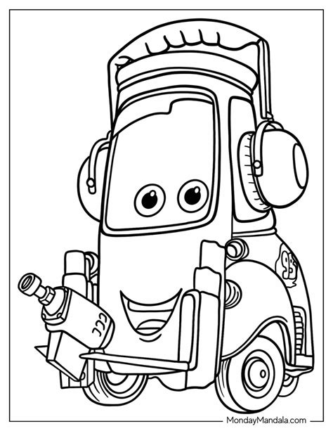 24 Disney Cars Coloring Pages Free Pdf Printables 44 Off