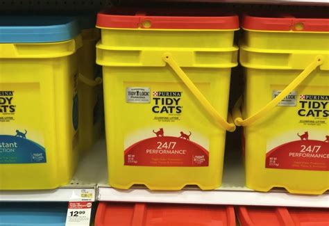 Three Purina Tidy Cats Litter 35 Pound Pails Only 27 Shipped After