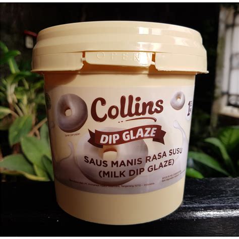 Jual Collins Dip Glaze Saus Manis Milk Rasa Susu Kg Shopee Indonesia