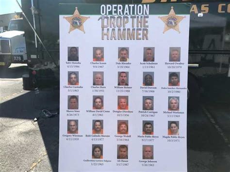 More Than 20 Arrested In Pinellas County Undercover Unlicensed