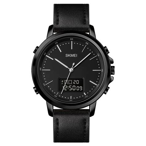 SKMEI Reloj Análogo Digital 1652bkbk Para Hombre Platanitos