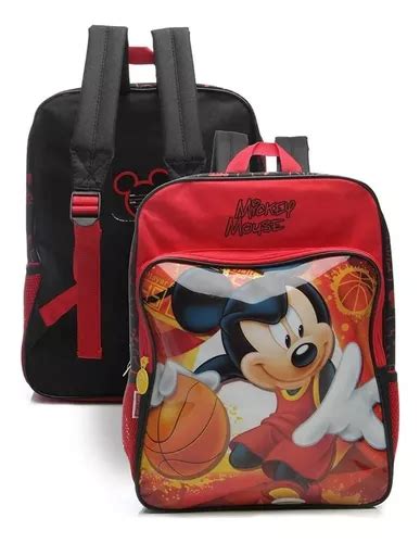 Mochila Escolar Sestini Mickey Mochila Escolar Mickey Mouse Basquete