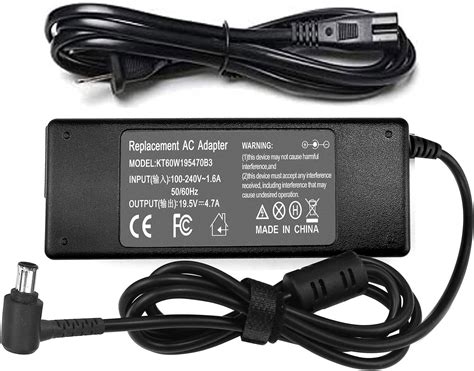 Amazon 19 5V 4 7A 90W AC Power Adapter Charger For Sony Vaio