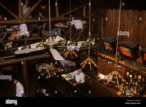 China Night Club In Hangzhou Zhejiang Province 2000s 2001 Homer Sykes