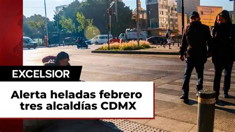 Frío en febrero Alertan por heladas en tres alcaldías en CDMX YouTube