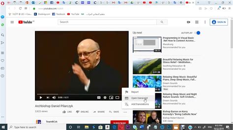 How To Open Transcript On Youtube Youtube