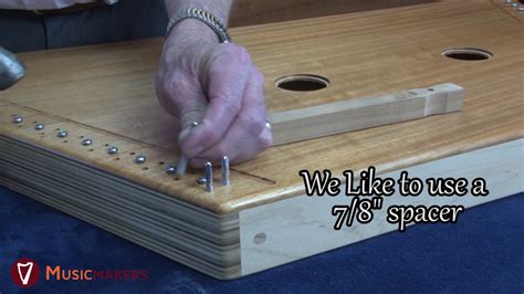 Installing The Hardware On A Hammered Dulcimer Youtube