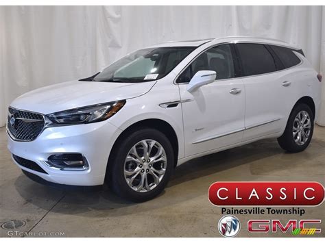 White Frost Tricoat Buick Enclave Avenir Awd Photo