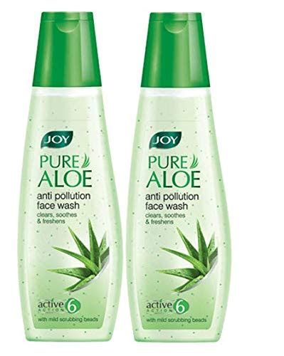 Joy Pure Aloe Anti Pollution Face Wash Ml Pack Of Amazon In