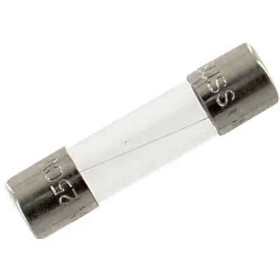 Fast Acting Cylinder Fuse A Mm Glass Cartridge Vac Clip Gma