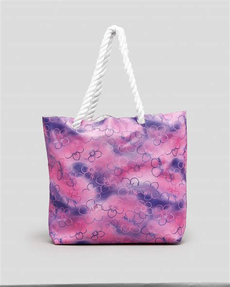 Mooloola Sunshine Beach Bag In Purplepink Free Shipping And Easy Returns City Beach New Zealand