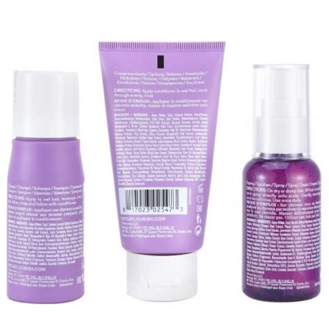 Virtue Flourish Hair Rejuvenation Treatment Set 3pcs 3pcs King Soopers