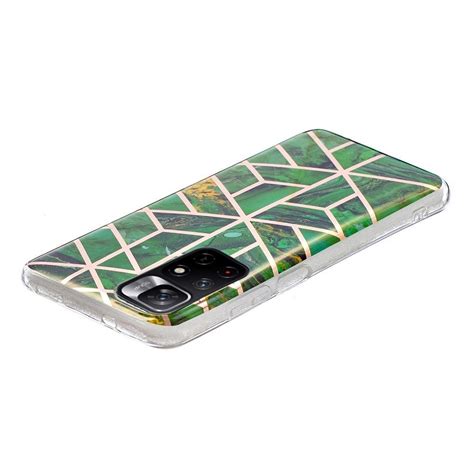 Ovitek Marble Green And Gold Za Xiaomi Redmi Note Poco M Pro