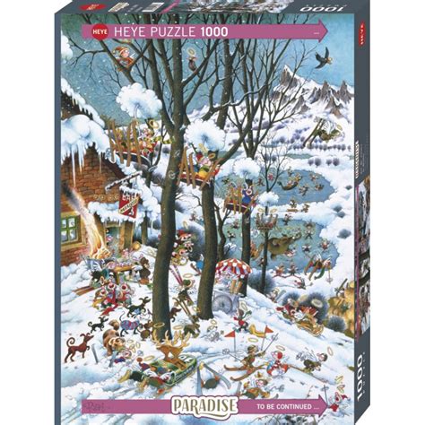 Acheter Puzzle In Winter De Michael Ryba Pi Ces Heye Jeux