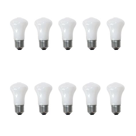 10 x Krypton Glühbirne 40W E27 Pilzform opal weiß 40 Watt Glühlampe