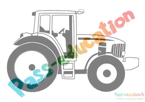 Coloriage Tracteur Gratuit T L Chargez Et Imprimez Des Dessins De