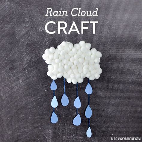 Rain Cloud Craft Vicky Barone Cloud Craft Cotton Ball Crafts