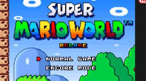 Super Mario World Redone O Remake Do Mario World Youtube