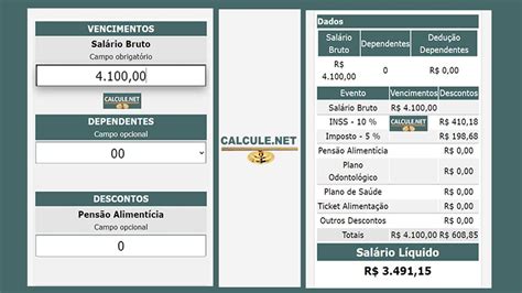 Calculadora Salario Liquido 2023 Brasil Company Salaries 2023