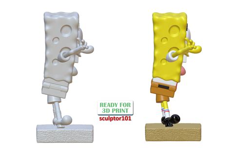 Artstation Spongebob Squarepants 3d Print Model Resources