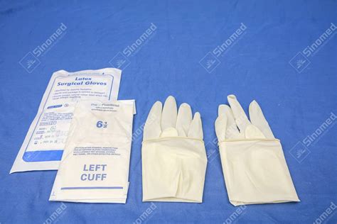 latex powder free gloves Latex Surgical Gloves - China Suzhou Sinomed Co.,Ltd