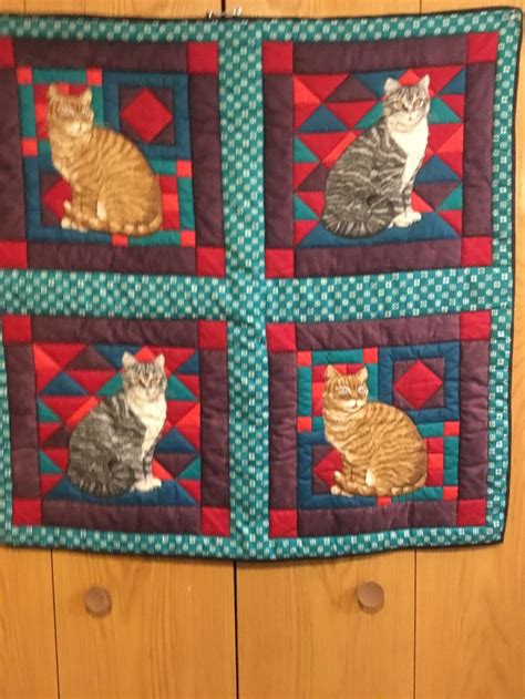 Pin By Barbara On Cat Quilts Ive Finished Cat Quilt Quilts Quilt