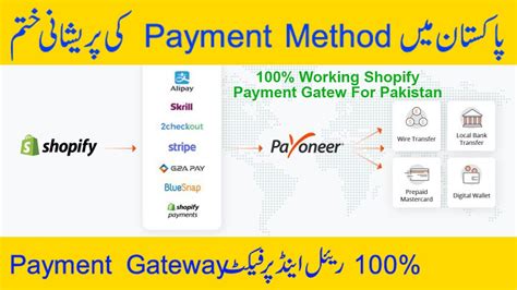 Shopify Payment Method For Pakistan Shopify Payment Gateway In