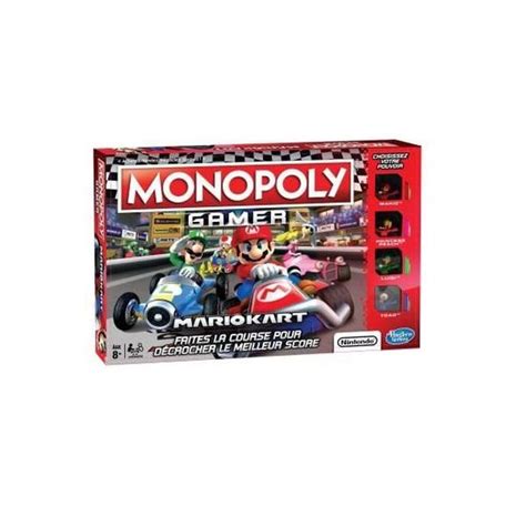 Jeu De Soci T Monopoly Gamer Mario Kart Cdiscount Jeux Jouets