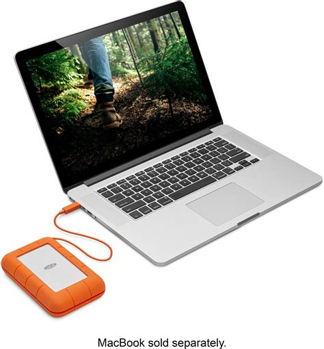 Best Buy LaCie Rugged 2TB External Thunderbolt And USB Type C Portable