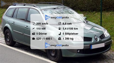 Renault M Gane Grandtour Dci Specifikationer