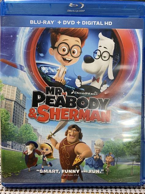 Mr Peabody And Sherman Blu Ray